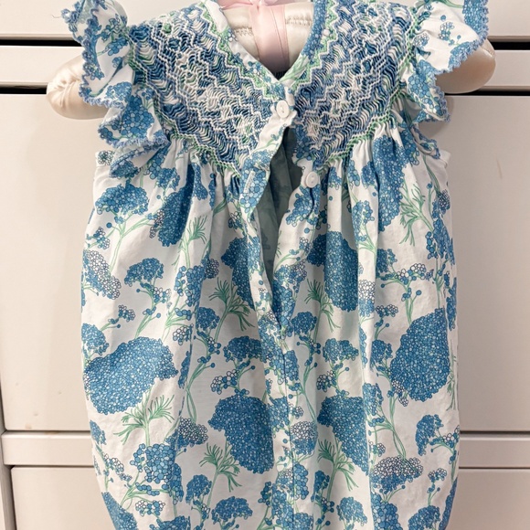 Anavini Hand Smocked Bubble - Picture 5 of 5